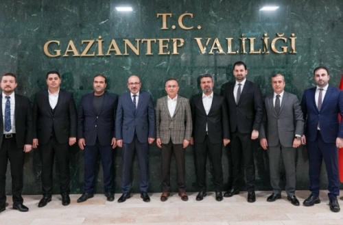 GAİMDER'DEN VALİ KEMAL ÇEBER'E ZİYARET