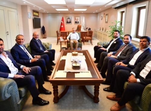 GAİMDER YÖNETİMİ VALİ KEMAL ÇEBER'İ ZİYARET ETTİ