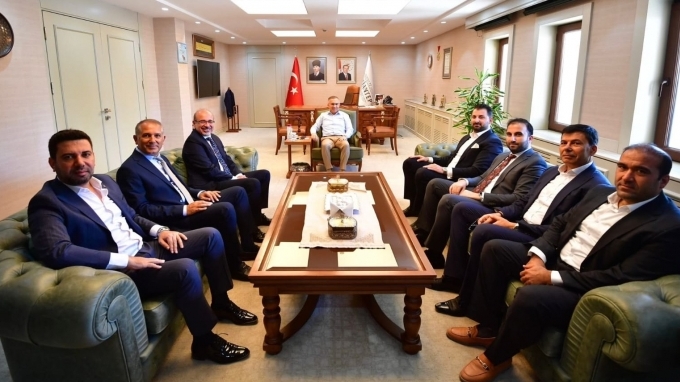 GAİMDER YÖNETİMİ VALİ KEMAL ÇEBER'İ ZİYARET ETTİ