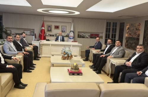 GAİMDER'DEN TAHMAZOĞLU'NA ZİYARET