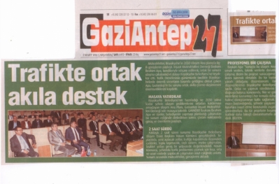 Büyükşehir'in Ulaşım Planınını üyelerimizle değerlendirdik