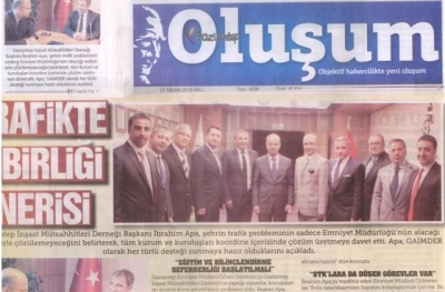 EMNİYET MÜDÜRÜ GÜLVEREN, GAİMDER'İ ZİYARET ETTİ
