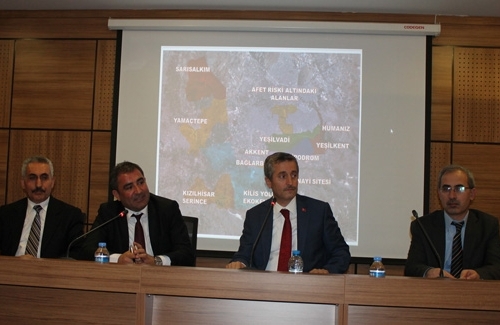 GAİMDER, ŞAHİNBEY BÖLGESİNDEKİ MÜTEAHHİTLERİ TAHMAZOĞLU İLE BULUŞTURDU