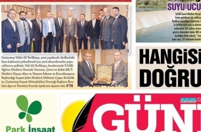 GAİMDER SORUNLARIMIZI VALİ YERLİKAYA'YA AKTARDI