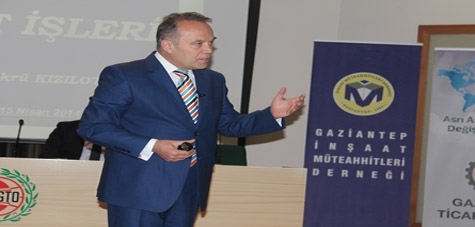 Şükrü Kızılot GAİMDER'in davetlisi olarak geldi
