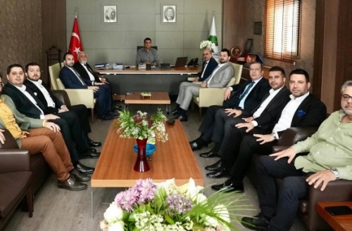 GAİMDER'DEN UMUT YILMAZ'A ZİYARET