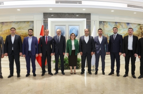 GAİMDER'DEN FATMA ŞAHİN'E  ZİYARET